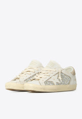 Golden Goose DB Super Star Leather Glittered Sneakers White GWF00103-F008901-10931