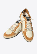 Golden Goose DB Ball Star Leather and Suede Low-Top Sneakers Multicolor GMF00117-F008720-83405