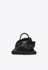 The Attico Mini La Passeggiata Leather Handbag Black 260WAH00063LBT019AA/T_ATTIC-100