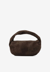 Khaite Medium Olivia Hobo Bag in Suede Brown H6015-726950_89c45758-91c4-47e7-90ca-bfd2d3ec9a7f