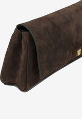 Khaite Audrey Suede Leather Clutch Brown H3033-726950_af17eaa1-225a-49bc-bfa0-637c04ca2067