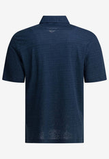 Brunello Cucinelli Linen Blend Polo T-shirt Blue MR8273915C005_X_ff7908ae-4893-45f7-b23c-472caed2d568
