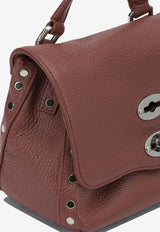 Zanellato Baby Postina Daily Grained Leather Handbag Red POSTINA DAILY BABY0680100040000Z0921_dd9eec53-9d5c-4644-aa38-c58e24792d9e