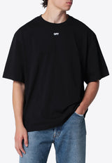 Off-White Paint Arrows Print T-shirt Black OMAA120S26JER00J/S_OFFW-0001
