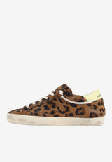 Super-Star Leopard Print Low-Top Sneakers