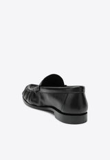 Saint Laurent Le Loafer Calf Leather Loafers Black 81890825VAA/T_YSL-1000
