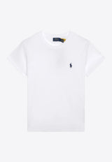 Polo Ralph Lauren Embroidered Pony T-shirt White 211B14605032CO/T_POLOR-WHT