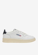 Autry Medalist Leather Low-Top Sneakers White AULMLL12/T_AUTRY-LL12