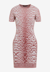 Jaguar Print Mini Dress