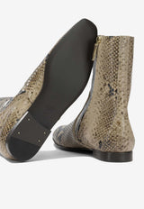 Khaite Colt Python Print Leather Ankle Boots Beige F1106-803461_aae58a15-3676-4a59-a4ec-cf435af2cb88