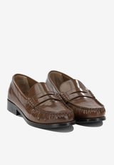 ALOHAS Rivet Penny Loafers Brown S10012504_f4c108b6-f995-4d09-b1a4-d5aaa49cf478