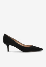 Gianvito Rossi Gianvito 55 Suede Pumps Black G2033655RICCAMNERO_97624584-984a-4b35-ad05-d378faa9c39e