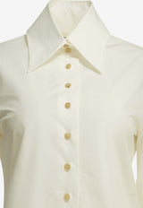 Khaite Ivy Long-Sleeved Shirt White 2482195168_84c31d32-cf19-4218-b313-57c8fbca091f