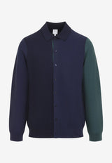 Wool-Knit Cardigan Shirt
