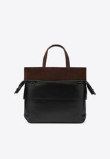 Loewe Small Switch Tote Bag in Calfskin Black BINOTOSX01LE/T_LOEW-0134