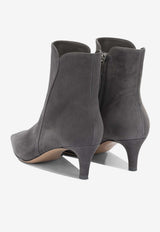 Gianvito Rossi Levy 55 Suede Ankle Boots Gray G7386855RICCASLAPI_ef416457-ace2-4a03-838e-a59e33988cf6