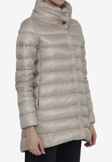 Herno Amelia Quilted Down Jacket Cream PI0505DIC-12017Z-1985