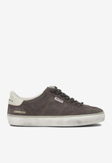 Golden Goose DB Soul Star Distressed Low-Top Sneakers Brown GMF00464F00821660349_fe09f749-371d-4f82-b1a9-6a2b45aa4947
