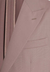 Dolce & Gabbana Single-Breasted Wool Jacket Brown G2NW0THU2BNM0955_MARRONE 7_40005263