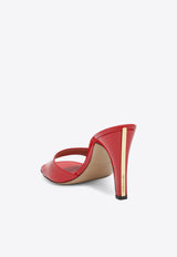 Ferragamo Tatiana 95 Patent Leather Sandals Red 07903951CLE/S_FERRA-FB