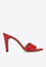 Ferragamo Tatiana 95 Patent Leather Sandals Red 07903951CLE/S_FERRA-FB