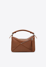 Loewe Small Puzzle Layered Shoulder Bag Brown A510S21XDQLE/T_LOEW-0220
