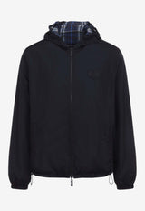Newport Reversible Check Hooded Jacket