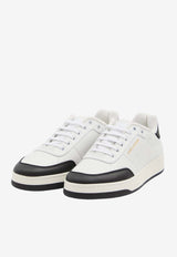 Saint Laurent SL/61 Smooth Leather Low-Top Sneakers White 845537-00NI0-9061