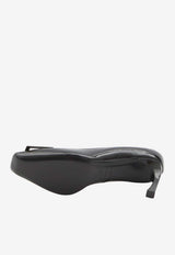 Roger Vivier Belle Vivier 70 Patent Leather Pumps Black RVW40015280-D1P-B999