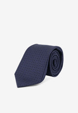 Kiton Ciro Paone Jacquard Silk Tie Navy UCRVKRC07L1803_Red_42176807