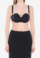 Dolce & Gabbana Lace Balconette Bra Top Black O1B12T-ON06R-N0000
