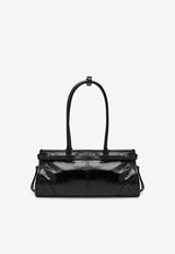 Prada Medium Bonnie Shoulder Bag in Calfskin Black 1BA426MOM2CYR/T_PRADA-F0002