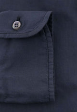 Aspesi Buttoned Casual Shirt Blue CE65D01185098_Blue_54418032