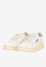Autry Medalist Leather Sneakers White AULM-LL-12