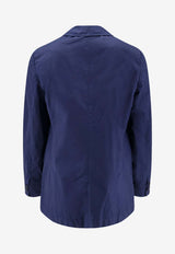 Aspesi Dillon Single-Breasted Wool Blazer Blue CJ26D06385096_Blue_54417861