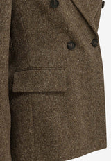Brunello Cucinelli Double-Breasted Wool Blazer Brown MD0027246C002_02506b9a-eed0-4a03-92ec-bc139c4d8422