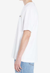 Jacquemus Gros Grain Logo T-shirt White TSM00133A-J00226-100