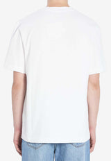 Jacquemus Gros Grain Logo T-shirt White TSM00133A-J00226-100
