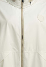 Brunello Cucinelli Logo Zip-Up Raincoat White MB4227719C007_X_f10802d7-fc77-45c5-9210-c3131a23c461