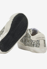 Golden Goose Kids Boys Super-Star Low-Top Sneakers Silver GJF00111F00531465195_1e5276d1-4881-4073-8fdd-2b7d3590ea89