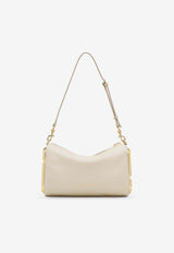 Marc Jacobs Snapshot Shoulder Bag in Hammered Leather Ivory 2S6HSH024H01123_CLOUD WHITE_40005217