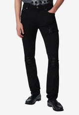 Amiri Ripped Skinny Jeans Black AM5JE002DE/T_AMIRI-00CO