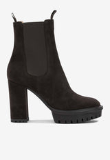 Gianvito Rossi Barry 100 Suede Ankle Boots Brown G7289970RICCASMOKA_3836459f-7ec4-4ccb-ae70-b4875871c822