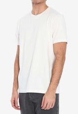 The Row Luke Crewneck T-shirt White 120-K291-WHT