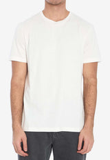 The Row Luke Crewneck T-shirt White 120-K291-WHT