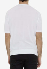 John Smedley Kempton Basic T-shirt White KEMPTON--WHITE