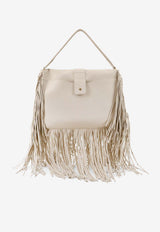 Burberry Rider Leather Fringe Shoulder Bag Beige 8124901B7348_OneColor_40017705