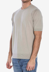 John Smedley Kempton Basic T-shirt Almond KEMPTON--PARCHMENT