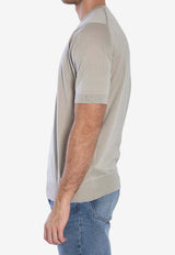 John Smedley Kempton Basic T-shirt Almond KEMPTON--PARCHMENT