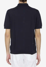 John Smedley Adrian Polo T-shirt Blue ADRIAN--NAVY